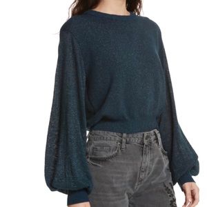 Free People Revolve Let It Shine Pullover Sweater Small
